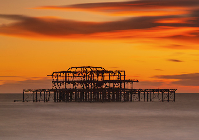ISR Brighton Pier Sunset